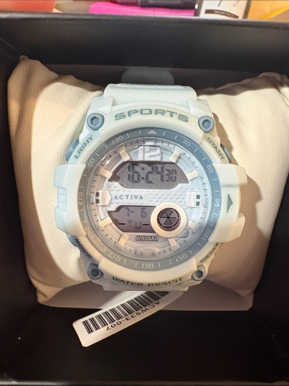 Activa x Invicta Sports Digital Watch - Light Blue